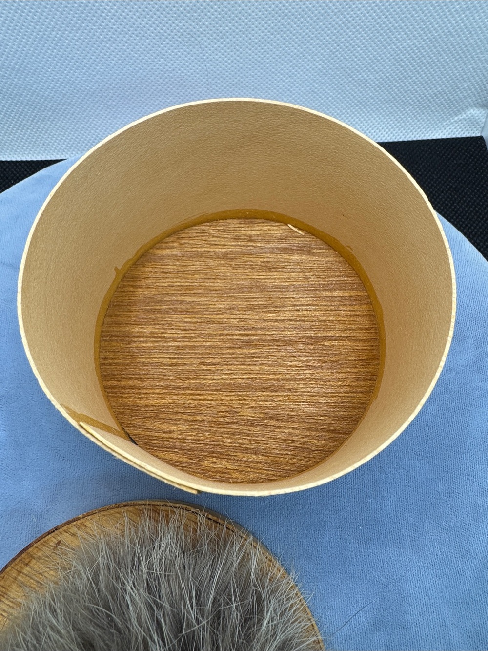 Fur Face Trinket Wooden Box - Faux Fur - Picture 4 of 7